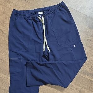 FIGS Men's‎ Navy Blue Cargo Pants Scrubs Sz XL